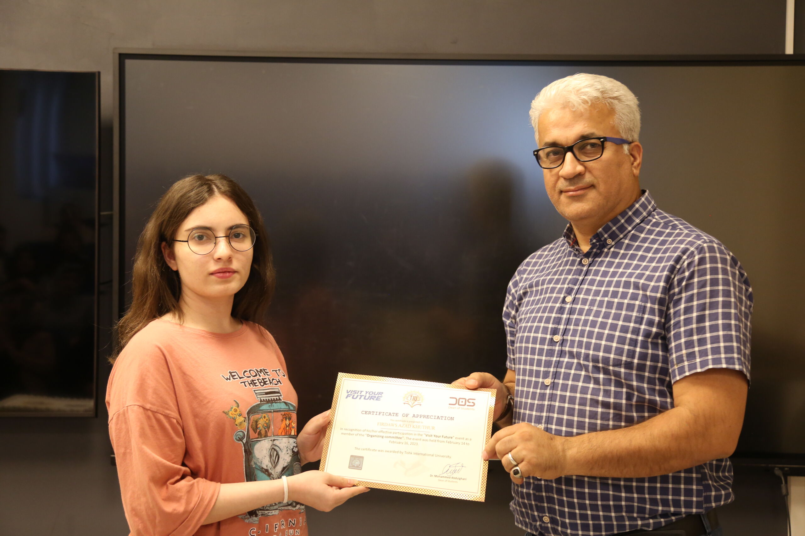 Tishk International University | dean of students